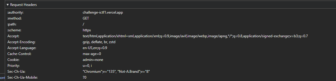 admin cookie 1