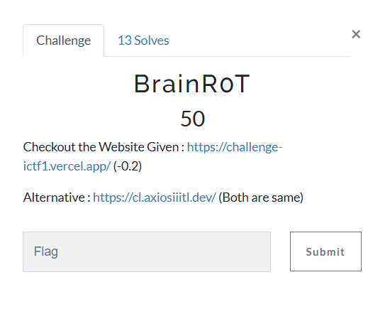 challenge description